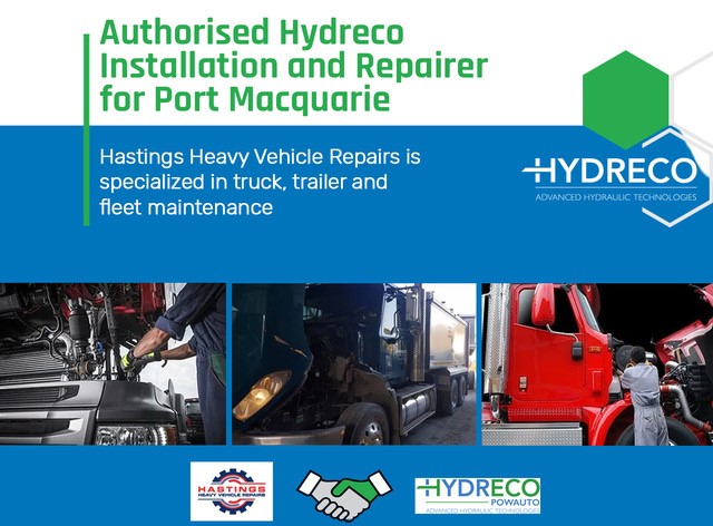 Authorised Hydreco Installation and Repairer for Port Macquarie, Australia 