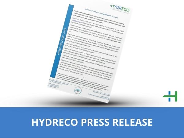 Hydreco @ Agritechnica Press Release